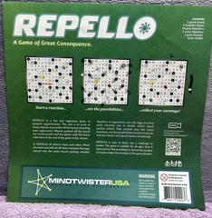 REPELLO Board Game Of Great Consequence Mindtwister 2011 COMPLETE 2-4 Players