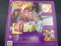 Vintage 1991 GIRL TALK SECRET DIARY Almost Complete 1 Card Missing.