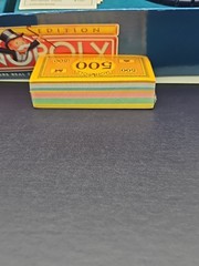 VINTAGE Monopoly Deluxe Edition COMPLETE Parker Brothers 1995 Golden Sealed $$