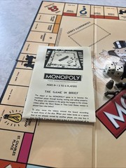 Monopoly Bookshelf Vintage Game Collection Board Game 100% Complete