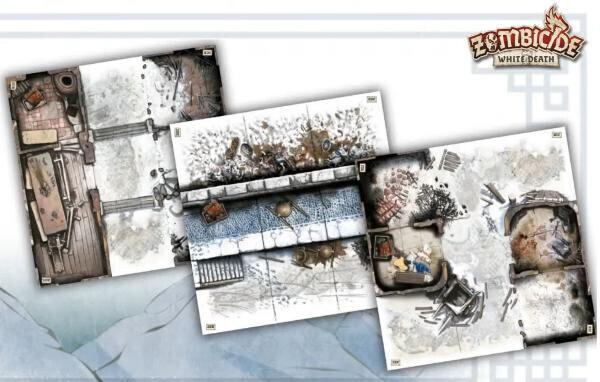 Zombicide: White Death Extra Tiles Pack CMON