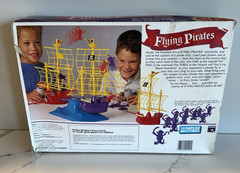1990 Flying Pirates Game Parker Brothers Pirate Shooting Action Vintage Complete