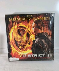 The Hunger Games District 12 Strategy Board Game Sealed 2012 Neca Wizkids