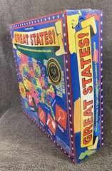 Trivia Board Game Great States US Geography Landmarks And Capitals 2010 Sealed