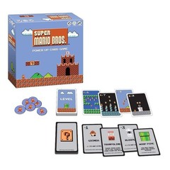 Super Mario Bros Power Up Fast paced Card Game 8+yo 3-8 players Brand New Sealed