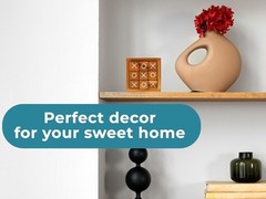 Wooden Tic Tac Toe Coffee Table Decor Game Living Room Home Office Decorative…