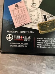 Hunt A Killer Murder at The Motel Mystery Board Game – Great Condition
