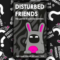 Disturbed Friends Party Game Funny Adult Card Game for Game Night Fun