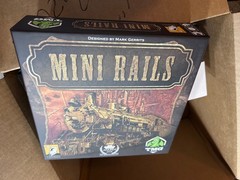 Lot of 7 – Board Game China 1880 Small Railroad Empires Mini Rails Red Company