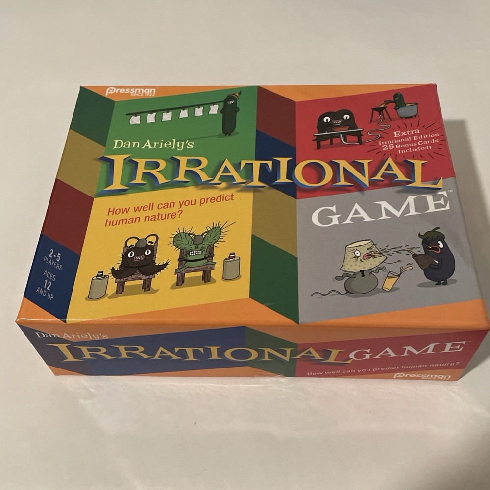 Dan Ariely’s Irrational Game 2016 Edition, Ages 12+ NIB