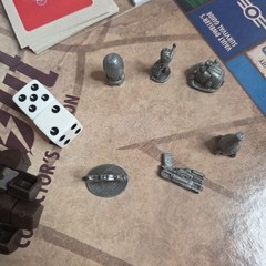 Fallout Monopoly Collector’s Edition Board Game 2016 (all 6 Collectible tokens)