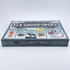 Go ELK GROVE OPOLY Monopoly Board Game Made By Late For The Sky California Sac