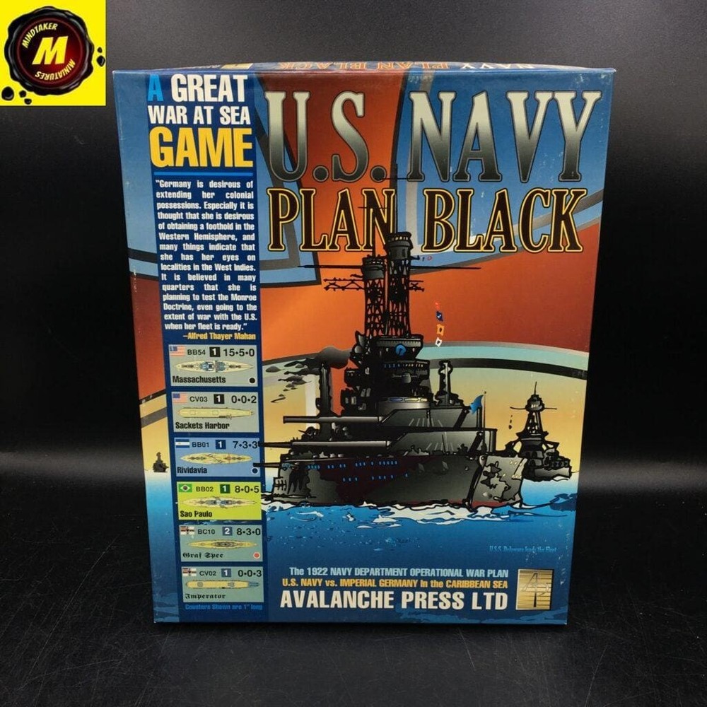 U.S. Navy Plan Black – A Great War at Sea Game (APL 0011) – #116154 – Histori…