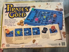 Vintage 1993 PIRATE’S GOLD Magnetic 3D High-Seas Adventure Board Game RARE! 100%