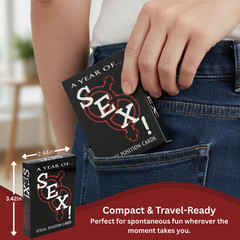 Sexual Position Cards for Couples 18+ Adult Card Game Illustrated Roleplay Ideas