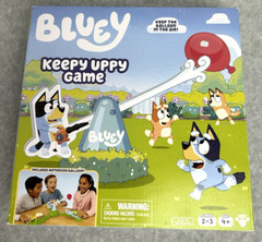 Bluey Keepy Uppy Game. Includes Motorized Balloon Chili and Bingo NIB Family Fun