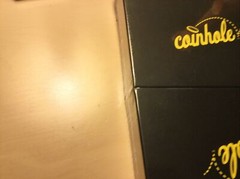 Coinhole by Hasbro – Tabletop Coin-Bouncing Party Drinking Game