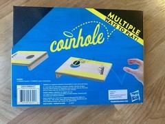Hasbro Coinhole The Table Top Coin Bouncing Party Game Cornhole(2017) NEW SEALED