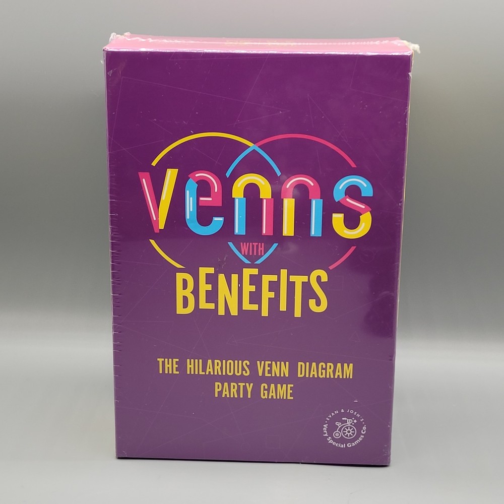 Venns with Benefits Creative Party Game Hilarious Venn Diagram Fun New