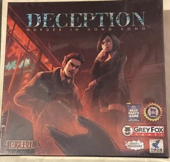 Deception Murder in Hong Kong Board Game Grey Fox Games 2015 Unpunched – Sealed
