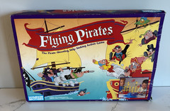1990 Flying Pirates Game Parker Brothers Pirate Shooting Action Vintage Complete