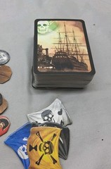 LIBERTALIA Board Game Paolo Mori 2015 Pirates Asterion Press Marabunta Pre-owned