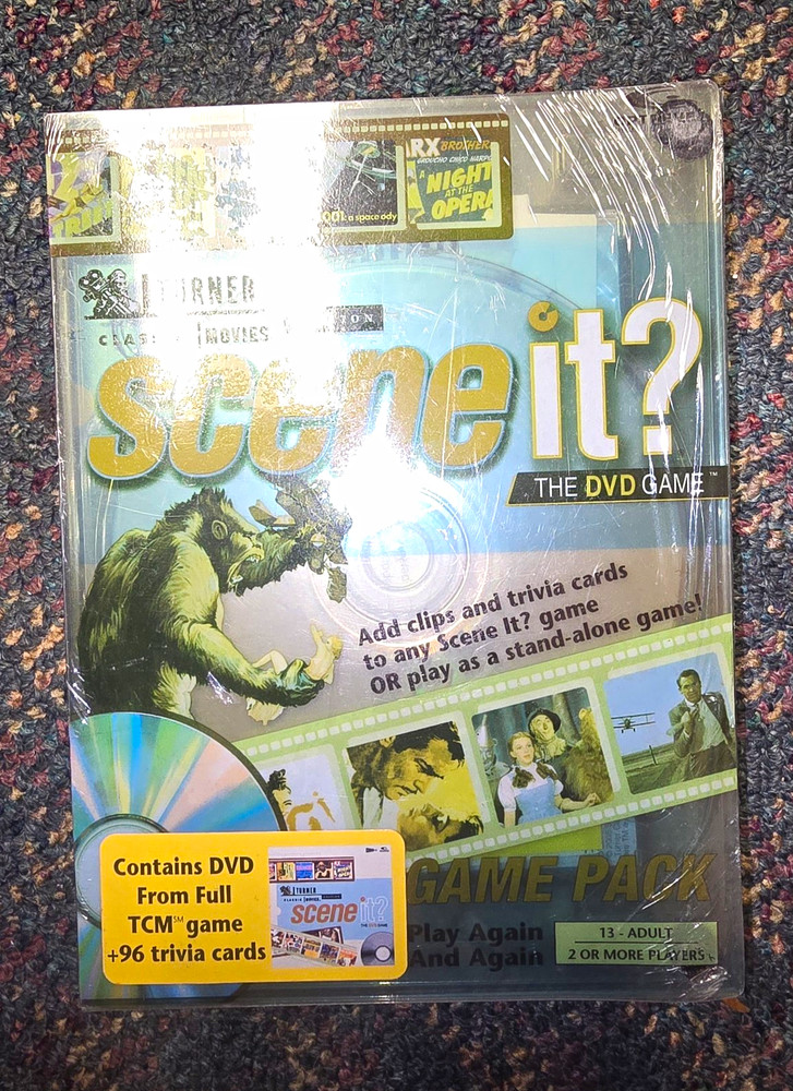 Scene It? The DVD Game: Turner Classic Movies Edition Game Pack SEALED NEW