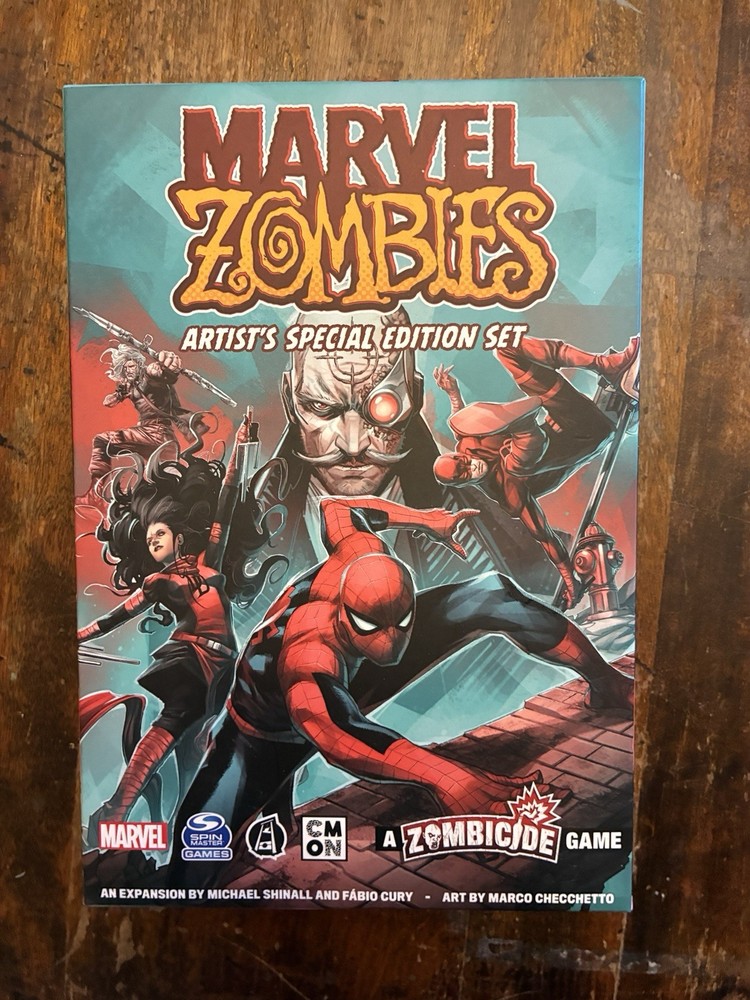 Marvel Zombies Zombicide Artist’s Special Edition Box.