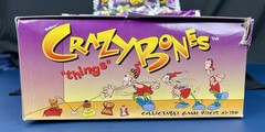 10 Sealed Packs GoGo’s Crazy Bones Things & Empty Display Box