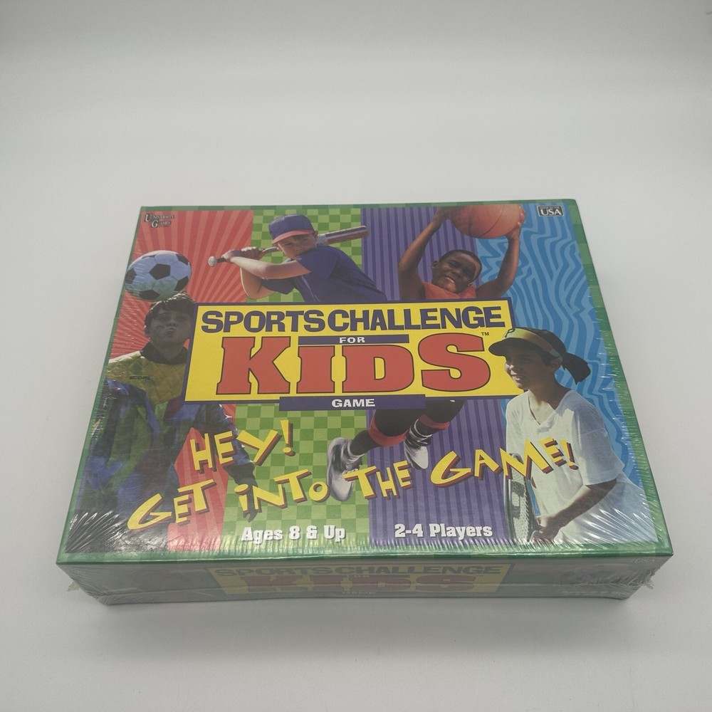 Sports Challenge for Kids Game 1998 University Games Corporation Ages 8+ New