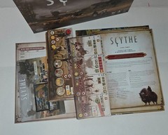Scythe Board Game Stonemaier Complete NM Condition plus Modular Board Expansion
