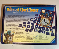 1994 RAVENSBURGER board game THE HAUNTED CLOCK TOWER 100% Complete Vintage