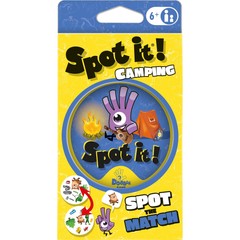 Zygomatic Spot It! Camping Card Game (Eco-Blister)| Matching Game | Fun Kids