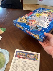 Milton Bradley POKÉMON S.S. Anne Expanding 3D Board Game Incomplete As Is.