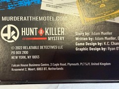 Hunt A Killer Murder at the Motel Board Game – Immersive Murder Mystery COMPLETE