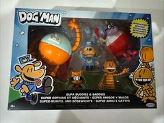 Dog Man 2.5 Scale Action Figures Multipack Wave 4 Jakks Inch Supa Buddies Part