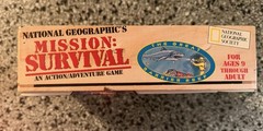 National Geographic Mission Survival Board Game Complete & Great Condition