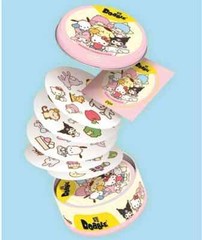 Dobble Sanrio Characters Edition / Spot It Family Card Game / Kids Party Fun