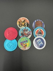 McDonald’s Universal Studios Hollywood Vintage Milk Cap Pogs & Slammers Jaws ET