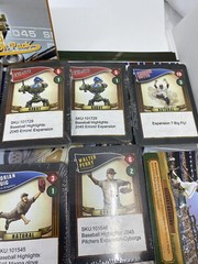 Baseball Highlights 2045 Game w/Lots of Expansions, Promo NEW & USED Played Once