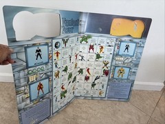 Marvel Comics Super Heroes Giant Game Board Book 1994 By Tormont Missing Pieces
