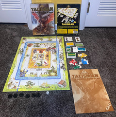 Talisman The Magical Quest Board Game 2nd Ed Games Workshop 100% Complete VG