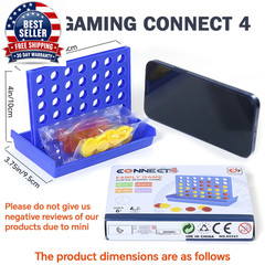 The Classic Game of Connect 4 Game for 2 Players; Connect 4 Grid Get 4 in a Row
