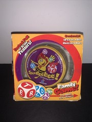 Speedeebee Family Word Cards Dice Game Blue Orange Games Brand New Sealed 2012