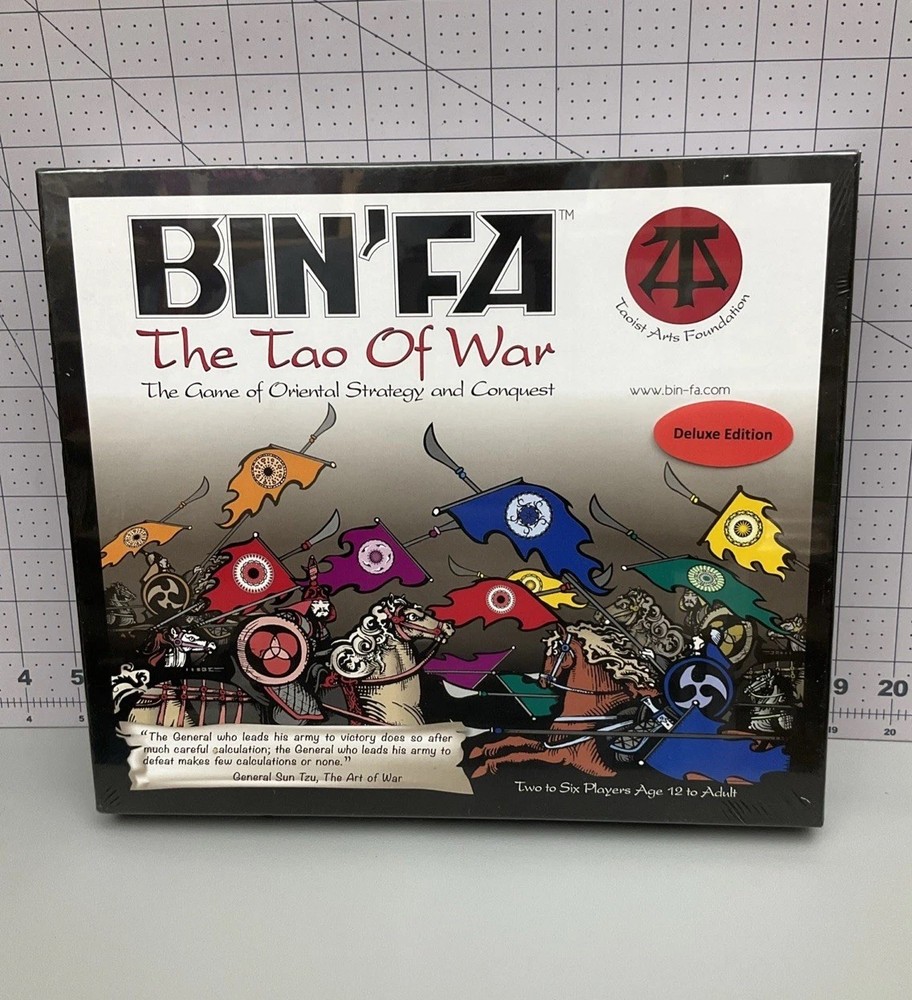 BIN’FA the Tao of War Brand New In Box Game of Strategy and Conquest NEW Sealed