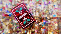 Premium American Mahjong Set 160pcs – Red Confetti – Made to Order