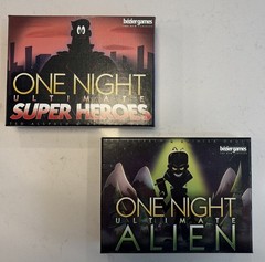 One Night Ultimate Super Hero’s & Alien, 3-10 Players, 14+ (B1-A3)