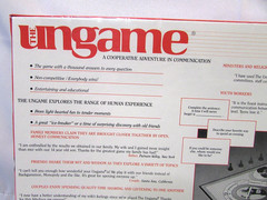 1989 Vintage Sealed THE UNGAME Board Game Family Time Christian Version Vtg 80s