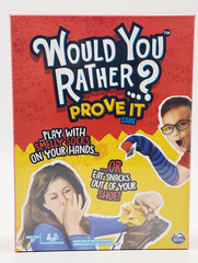 Would You Rather? Prove It Game By Spin Master Ages 8+ New Sealed 3-6 Players