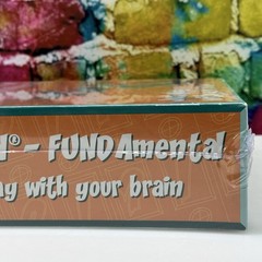 GO mental FUNDAmental Educational Question Game Ages 8+ Play With Your Brain NEW